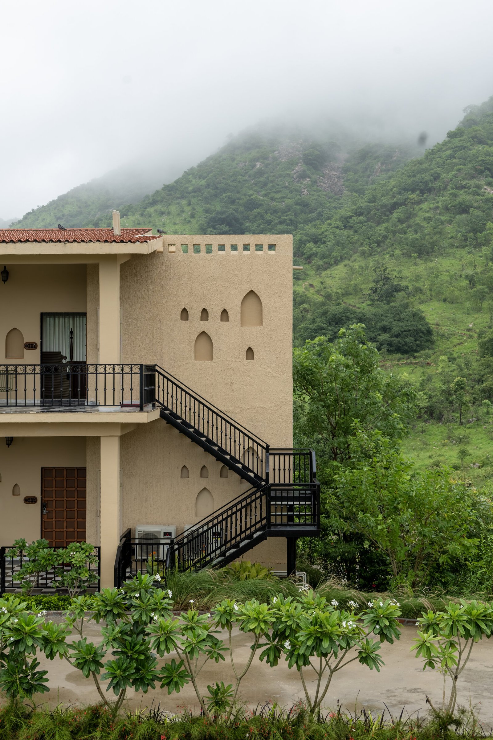The property at the foot of the Aravallis