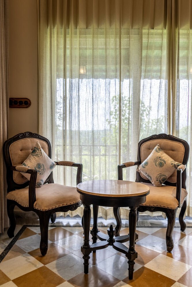 Seating in the hall