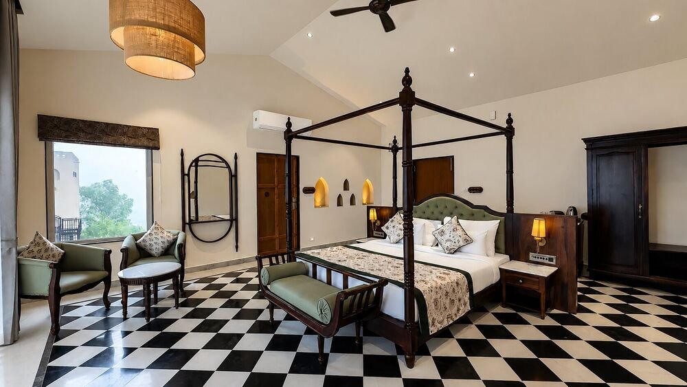 Bedroom and seating