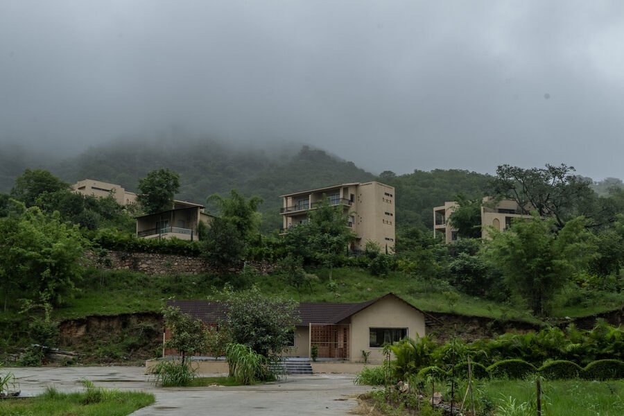 Monsoon over the Aravallis